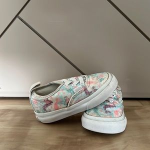 Glittery slip on Vans